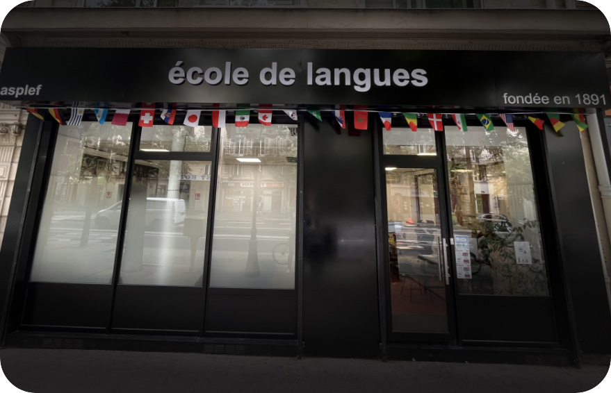 Asplef, centre de formations de langues étrangères et d'examens à Paris (22 langues). Français (FLE), anglais, espagnol, portugais, chinois, hindi, turc,...